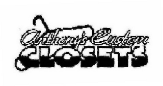 ANTHONY'S CUSTOM CLOSETS logo
