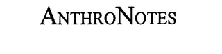 ANTHRONOTES logo