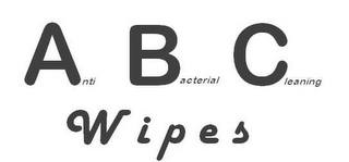 ANTI BACTERIAL CLEANING WIPES logo