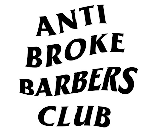 ANTI BROKE BARBERS CLUB logo