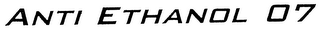 ANTI ETHANOL 07 logo