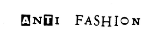 ANTI FASHION logo