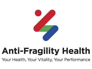 ANTI-FRAGILITY HEALTH YOUR HEALTH, YOURVITALITY, YOUR PERFORMANCE logo