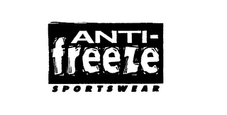 ANTI-FREEZE SPORTSWEAR logo