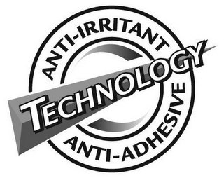 ANTI- IRRITANT ANTI-ADHESIVE TECHNOLOGY logo