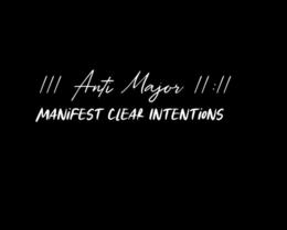 ||| ANTI MAJOR ||:|| MANIFEST CLEAR INTENTIONS logo