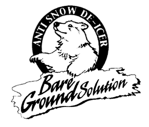 ANTI SNOW DE-ICER BARE GROUND SOLUTION logo