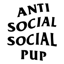 ANTI SOCIAL SOCIAL PUP logo