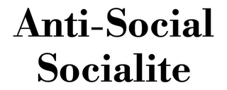 ANTI-SOCIAL SOCIALITE logo
