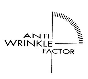 ANTI WRINKLE FACTOR logo