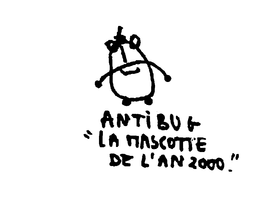 ANTIBUG LA MASCOTTE DE L'AN 2000 logo