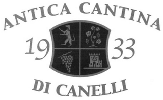 ANTICA CANTINA DI CANELLI 1933 logo