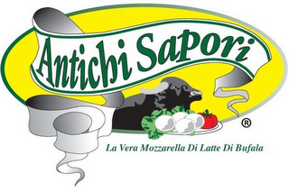 ANTICHI SAPORI LA VERA MOZZARELLA DI LATTE DI BUFALA logo