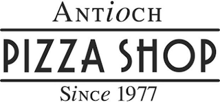 ANTIOCH PIZZA SHOP SINCE 1977 logo