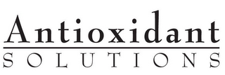 ANTIOXIDANT SOLUTIONS logo