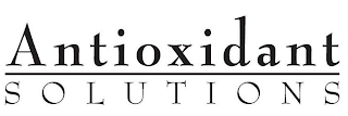 ANTIOXIDANT SOLUTIONS logo