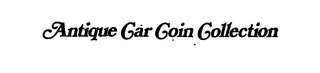 ANTIQUE CAR COIN COLLECTION logo