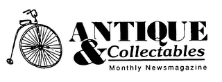 ANTIQUE & COLLECTABLES MONTHLY NEWSMAGAZINE logo