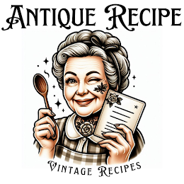 ANTIQUE RECIPE VINTAGE RECIPES logo