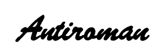ANTIROMAN logo