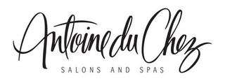 ANTOINE DU CHEZ SALONS AND SPAS logo