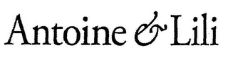 ANTOINE & LILI logo