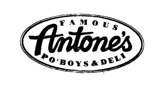 ANTONE'S FAMOUS PO'BOYS & DELI logo
