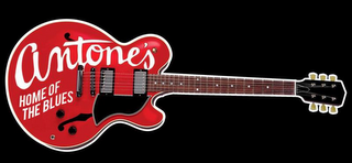 ANTONES HOME OF THE BLUES logo