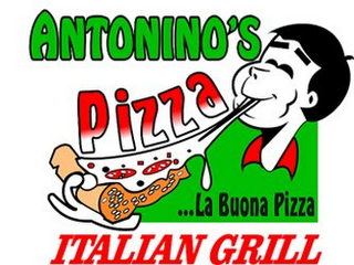 ANTONINO'S PIZZA ... LA BUONA PIZZA ITALIAN GRILL logo