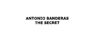 ANTONIO BANDERAS THE SECRET logo