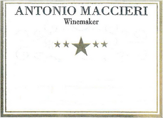 ANTONIO MACCIERI WINEMAKER logo