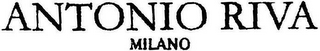 ANTONIO RIVA MILANO logo