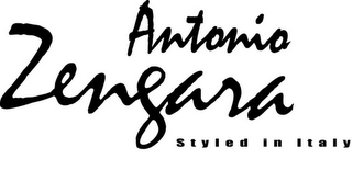 ANTONIO ZENGARA STYLED IN ITALY logo
