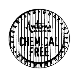 ANTON'S CLEANERS CHEMICAL FREE logo
