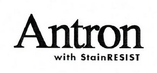 ANTRON WITH STAINRESIST logo