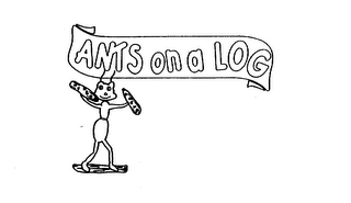 ANTS ON A LOG logo
