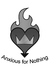 ANXIOUS FOR NOTHING logo