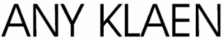 ANY KLAEN logo