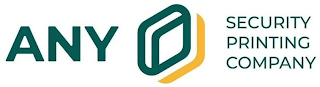ANY SECURITY PRINTING COMPANY logo