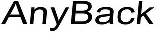 ANYBACK logo