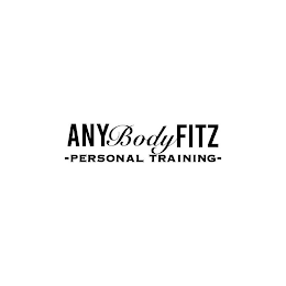ANYBODYFITZ PERSONAL TRAINING logo