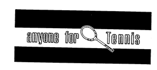 ANYONE FOR TENNIS logo