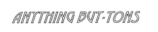 ANYTHING BUT-TONS logo