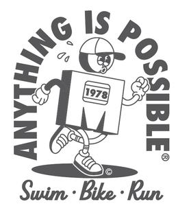 ANYTHING IS POSSIBLE M 1978 SWIM · BIKE · RUN logo