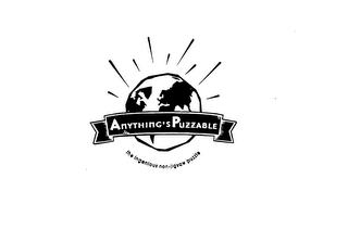 ANYTHING'S PUZZABLE THE INGENIOUS NON-JIGSAW PUZZLE logo