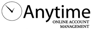 ANYTIME ONLINE ACCOUNT MANAGEMENT logo
