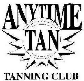 ANYTIME TAN TANNING CLUB logo