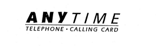 ANYTIME TELEPHONE - CALLING CARD logo