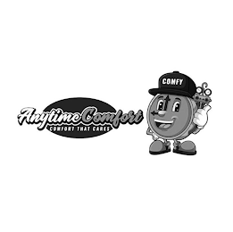 ANYTIMECOMFORT COMFORT THAT CARES COMFY logo