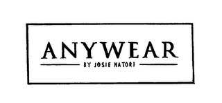 ANYWEAR BY JOSIE NATORI logo